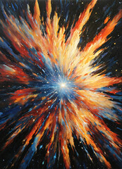 Star explosion.