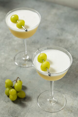 Boozy Refreshing Grape Grappa Vento Cocktail