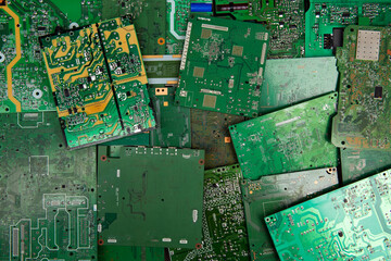 Motherboard chip. Tech service. Circuit board with electrons. Motherboard. Electronic circuit board...