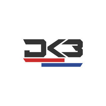 Letter DKB Logo blends modern typography and sleek design into a bold editable vector brand identity corporate image.