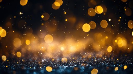 Obraz premium Abstract of Bright and sparkling bokeh background. silver and diamond dust bokeh blurred lighting from glitter texture