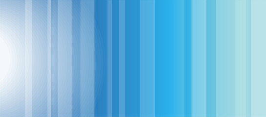 Obraz premium Abstract Blue Web Banner, Light and Transparent Layers