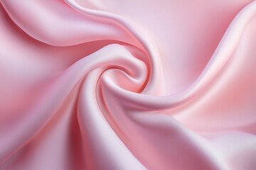 Obraz premium A close-up shot of pink silk fabric texture, ideal for fashion and design projects