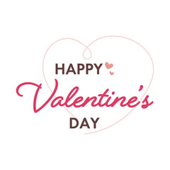 バレンタインデーに使えるかわいいあしらい文字