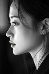 Fototapeta premium Woman's Face Portrait