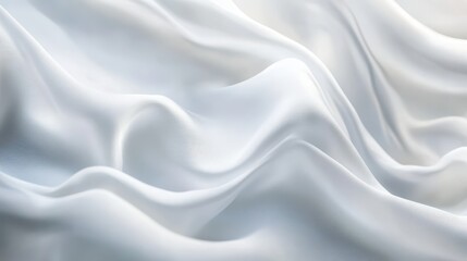 Abstract white and light gray wave modern soft luxury texture with smooth and clean subtle background.