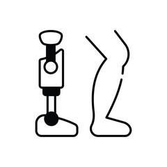 Bionic Limbs vector icon