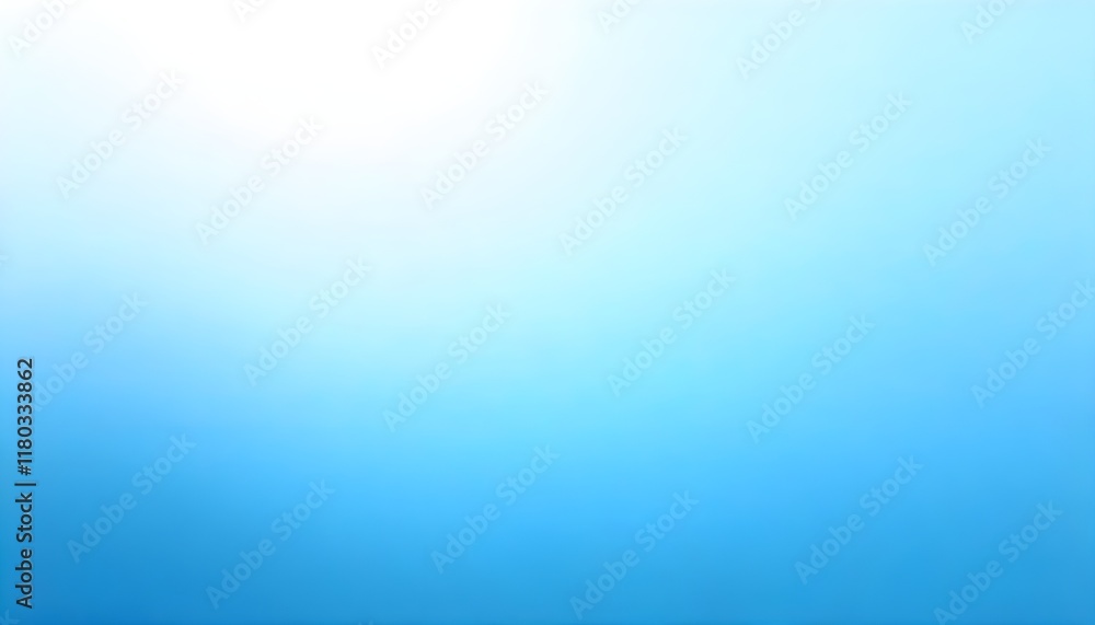Poster A softly blurred gradient background transitions seamlessly from white to blue, evoking a sense of tranquility and creativity. Perfect for modern, minimalist designs and serene visual concepts