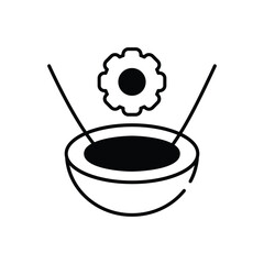 Hologram Setting vector icon