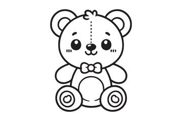 Teddy Bear Coloring Pages