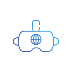 Virtual Reality vector icon