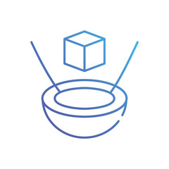 Holograms   vector icon