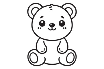 Teddy Bear Coloring Pages
