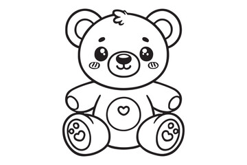 Teddy Bear Coloring Pages