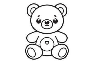 Teddy Bear Coloring Pages