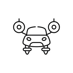 Flying Cars vector icon