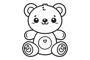Teddy Bear Coloring Pages