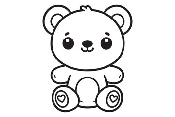 Teddy Bear Coloring Pages