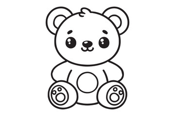 Teddy Bear Coloring Pages