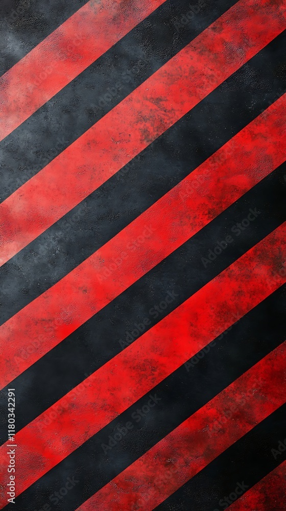 Poster geometric background featuring bold black and red diagonal patterns for a modern look