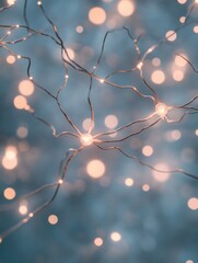 Close-up of light bundle