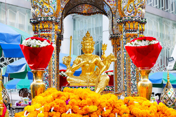 Erawan shrine Bangkok city, Thailand