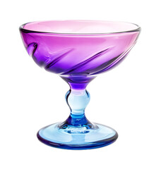 Refreshing Margarita Glass for Summer Cocktails Isolated on White Background