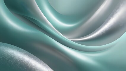 smooth wave texture in turquoise and silver for digital art projects
