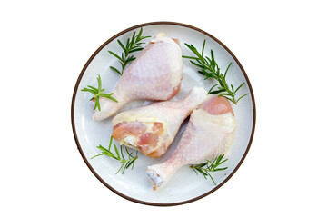 Raw chicken legs, meat for cooking
