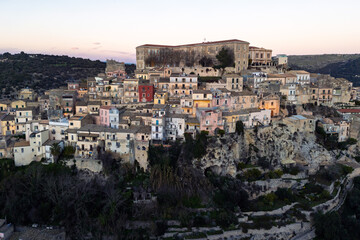 Ragusa Ibla al tramonto