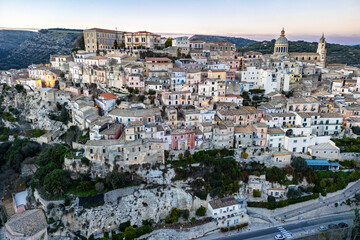 Ragusa Ibla al tramonto