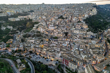 Ragusa Ibla al tramonto