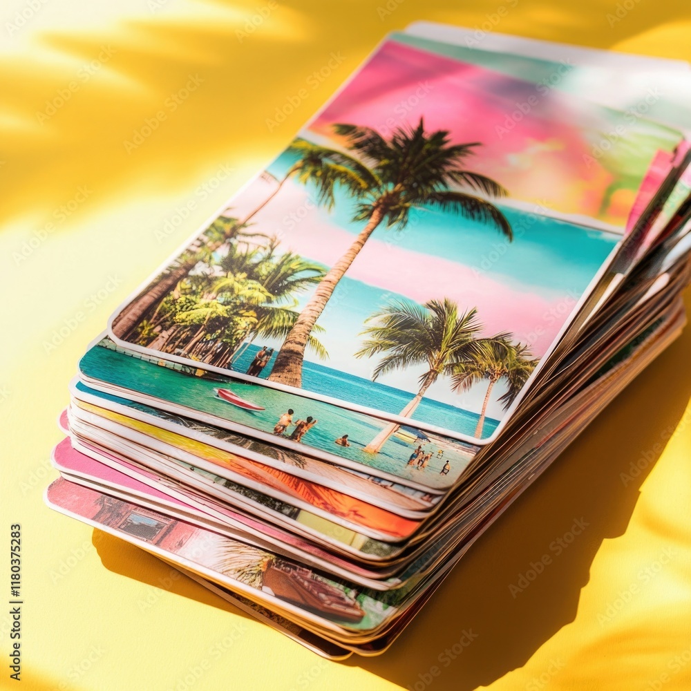 Poster magazines piled high on a wooden table, waiting to be read or shared