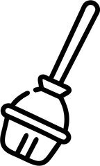 illustration of a brush