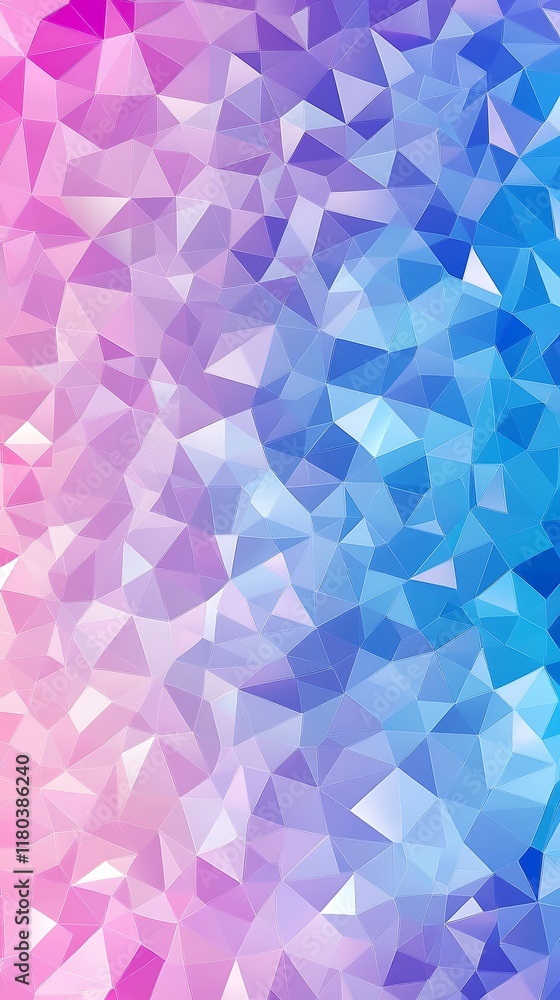 Poster abstract geometric background with purple and white triangular shapes for modern design and banner u
