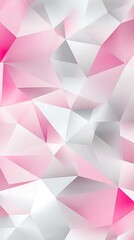 Vibrant Gradient Pink Triangular Shapes on a Contemporary Abstract Geometric Backdrop for Modern Design Aesthetics