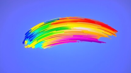 colorful brushstroke on creative background for modern branding projects