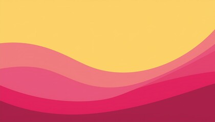 Fototapeta premium Yellow pink gradation colorful material cover background template vector design. Generated image