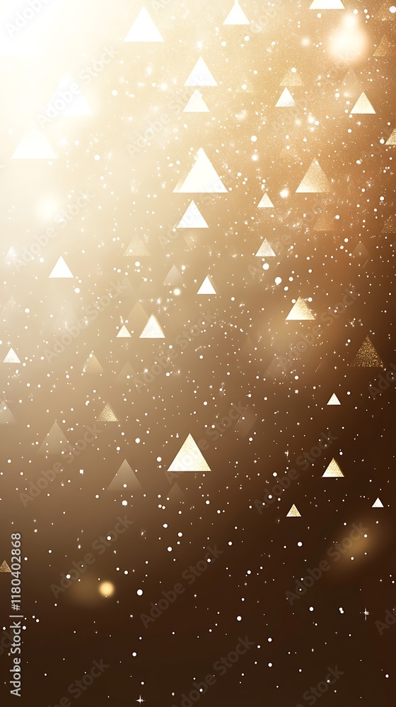 Poster abstract geometric background with triangular shapes and modern aesthetic for a creative design bann