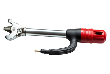 Portable Bike Repair Pump for Quick Inflation - Isolated on White Background