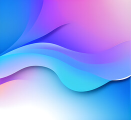 Obraz premium Blue tech lines universal background simple science and technology business line technology background.background vortex and use it as your wallpaper, posters and banners.Generative AI 