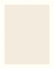 Fototapeta premium Rectangle Postage Stamp Blank Template