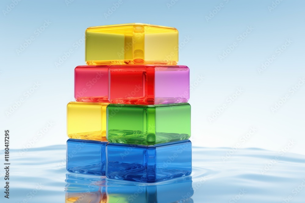 Poster unlock your childs imagination with our versatile building block set perfect for creative play, endl
