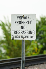 Private Property Sign