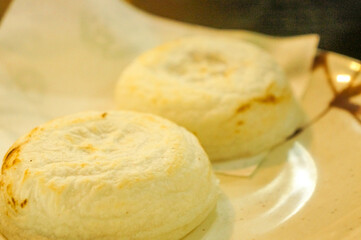 大宰府名物の焼きたて饅頭