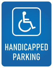 Handicapped Signage, disability signs, wheelchair sign, ADA compliant signs, accessible parking