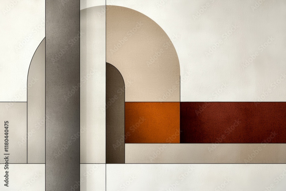 Poster the image is a collage of different colored squares and rectangles
