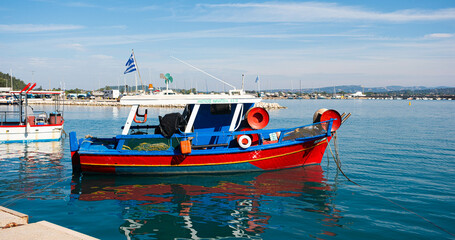 Fishing Boat in Katakolo Greece