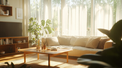 Fototapeta premium Minimalist Interior Design