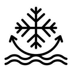 snowproof Line Icon